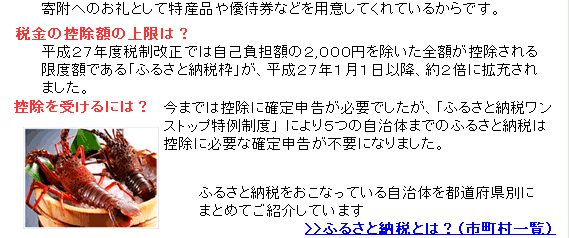 ふるさと納税市町村一覧