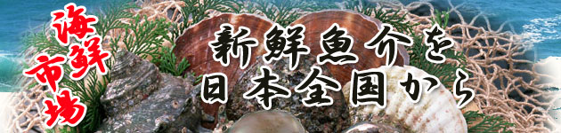 新鮮魚介を日本全国から